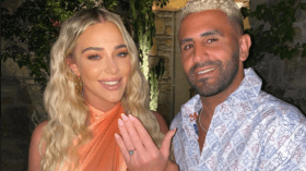 صحيفة بريطانية: محرز وتايلور عقدا قرانهما في حفل سري