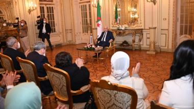 VIDEO: discours du président Tebboune devant la communauté algérienne en Egypte