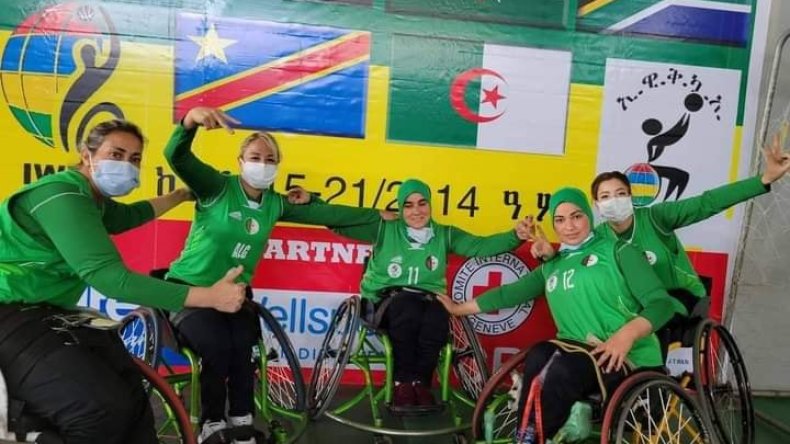 المنتخب الجزائري سيدات يتوّج باللقب الإفريقي لكرة السلة على الكراسي