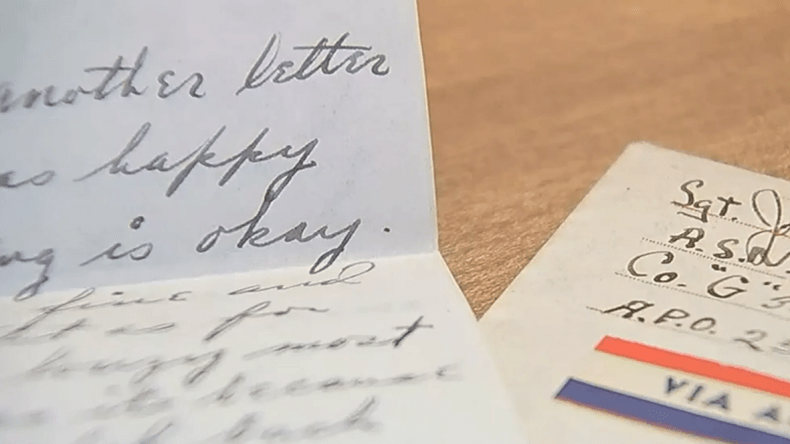 رسالة من رقيب في الحرب العالمية الثانية تصل إلى أرملته بعد 76 عاما!