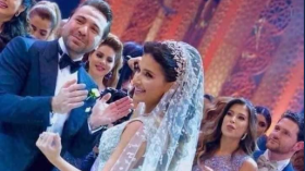 بالفيديو.. ضجة بشأن الزفاف الأسطوري لابنة أشهر مجوهراتي بالسعودية