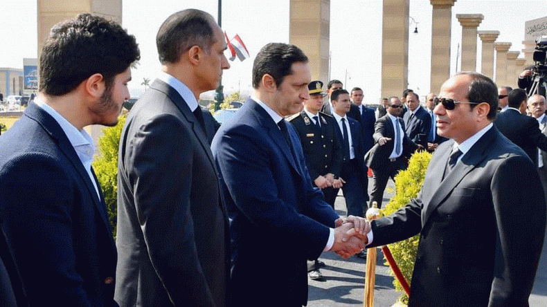 هل هاجم نجل مبارك الرئيس المصري عبد الفتاح السيسي؟