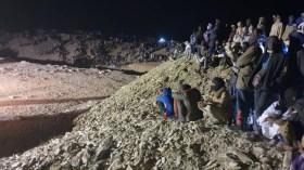 صورة حول انهيار آبار تنقيب بموريتانيا  تحدث جدلا