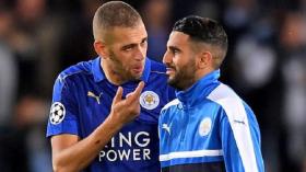 محرز وسليماني يصنعان الحدث.. ما حقيقة الحوار الذي دار بينهما بعد الخماسية؟