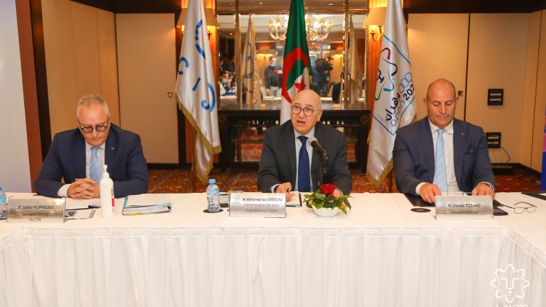 رئيس اللجنة الدولية لألعاب البحر الأبيض المتوسط متفائل بنجاح نسخة وهران