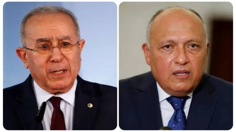 لعمامرة يتواصل مع نظيره المصري وهذا ما دار بينهما