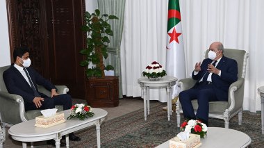 Le président Tebboune reçoit Nasser Al-Khelaifi