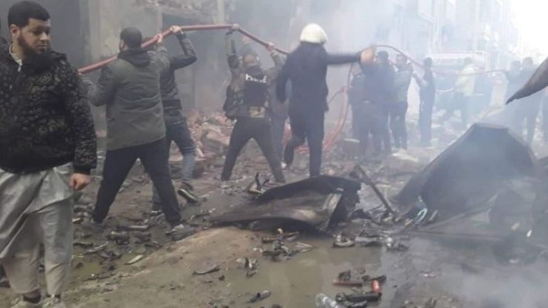 حبس ثلاثة متهمين في انفجار عين ولمان