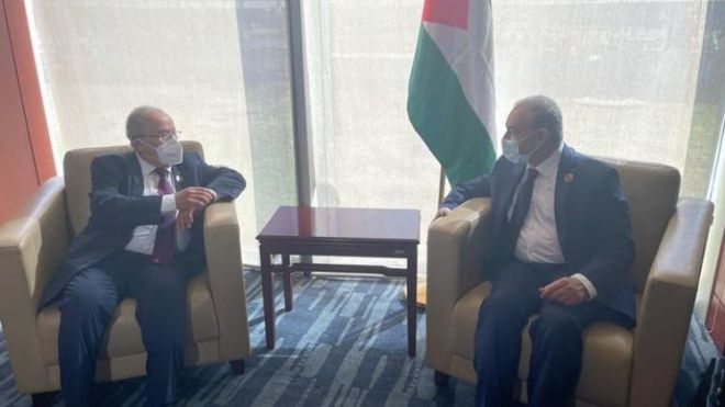 لعمامرة يلتقي رئيس وزراء فلسطين وهذا ما دار بينهما