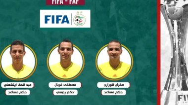 FIFA Club World Cup UAE 2021: Three Algerian Referees for the Inaugural Match
