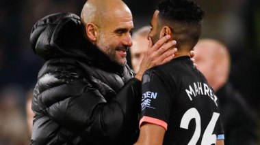 Guardiola Exempts Riyad Mahrez From Taking Penalties 