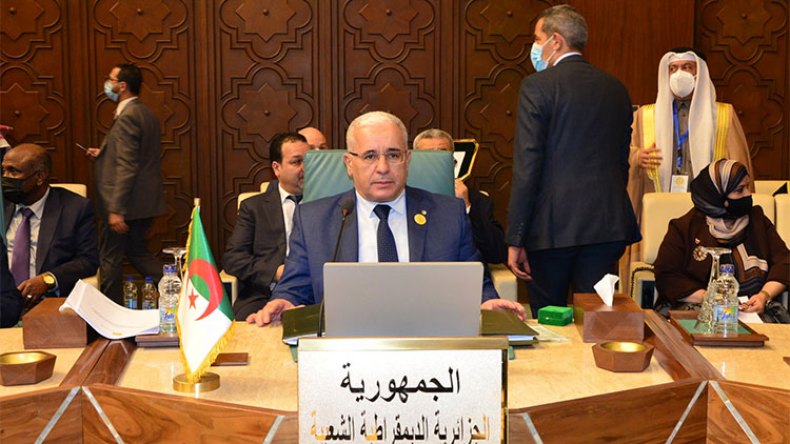 الجزائر مع بناء الدولة الفلسطينية المستقلة عاصمتها القدس الشرقية