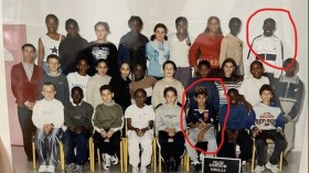 صورة نادرة لمحرز بمقاعد الدراسة تجوب شبكات التواصل