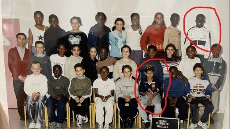 صورة نادرة لمحرز بمقاعد الدراسة تجوب شبكات التواصل