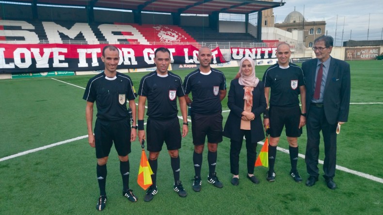 شاشوة فضيلة أول امرأة تعيَّن محافطة لقاءات كرة القدم