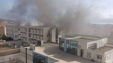 VIDEO: un incendie s’est déclaré au CHU de Béjaïa