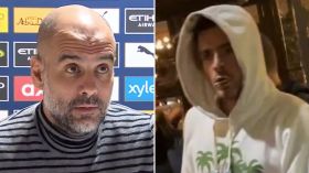 غوارديولا يتعامل مع حادثة الملهى لمحرز وزميليه بطريقة طريفة