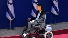 لم تكن لفتة إنسانية.. المقعدة التي رحب بها السيسي خلال مؤتمر الطاقة وزيرة اسرائيلية!