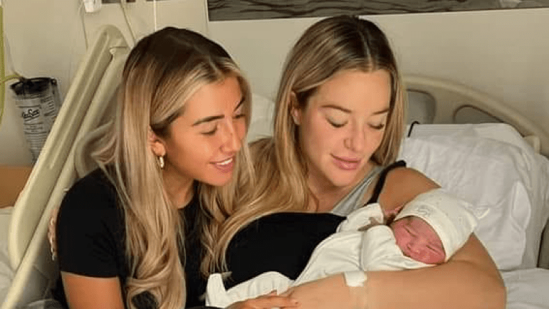 هذا ما قالته تايلور وارد ومحرز بعد أسبوع من ولادة ابنتهما!