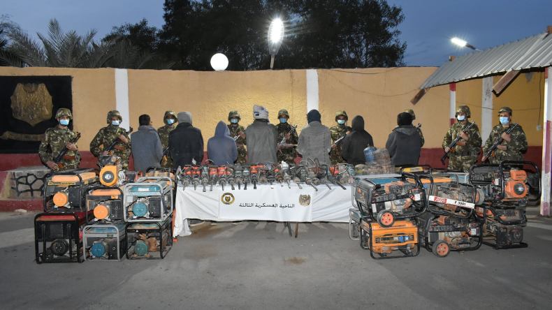 توقيف 7 عناصر دعم للجماعات الإرهابية خلال أسبوع واحد