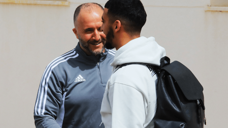 بالصور.. بن رحمة يلتحق بتربص المنتخب الجزائري