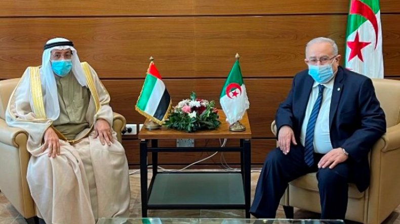 لعمامرة يلتقي سفيري الإمارات ومصر وهذا ما دار بينهم