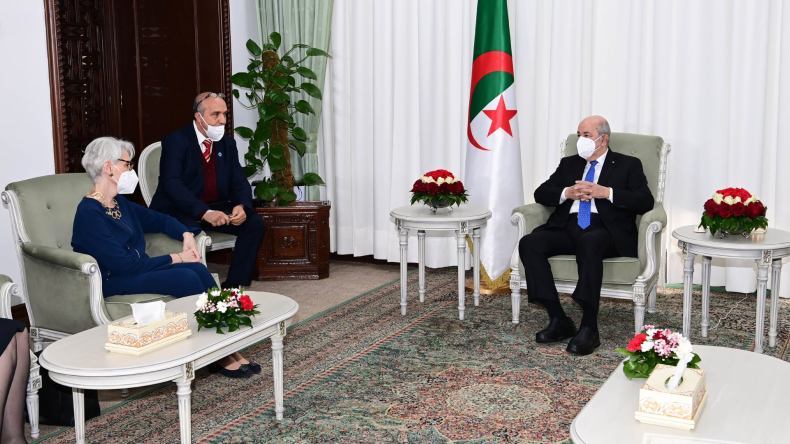 هذا ما قالته نائب وزير الخارجية الأمريكي بعد لقائها الرئيس تبون