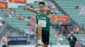 ياسر تريكي يحقق المركز الثاني في ملتقى باريس لألعاب القوى