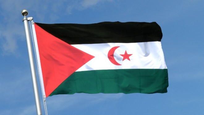 فريق كروي من جمهورية الصّحراء الغربية في تلمسان