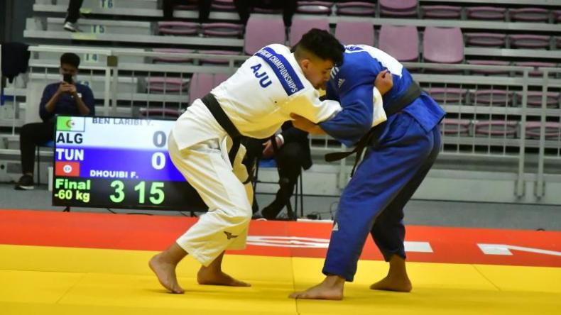 الجيدو الجزائري ينهي الدورة الإفريقية بـ15 ميدالية