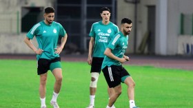 تاهرات خاض التدريبات مُصابا