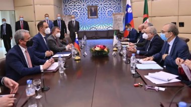 Lamamra reçoit son homologue slovène