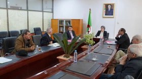 مولوجي تستقبل لجنة الـ “فداتيك” وتؤكد التزام الدولة بدعم السينما