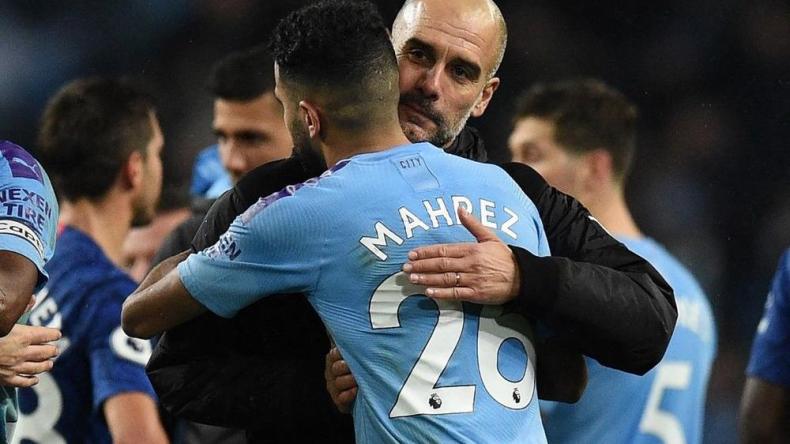 غوارديولا يشيد بمحرز ويصفه باللاعب الاستثنائي