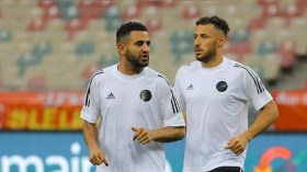 بلماضي مرتاح في آخر مران لِهذا السبب