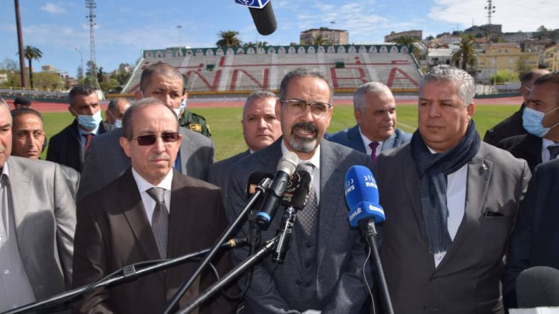 الوزير سبقاق يزور منشآت “شان 2023 ” في عنابة وقسنطينة