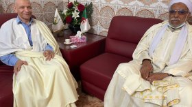 بن قرينة يستقبل الخليفة العام للطريقة التيجانية بالجزائر والعالم