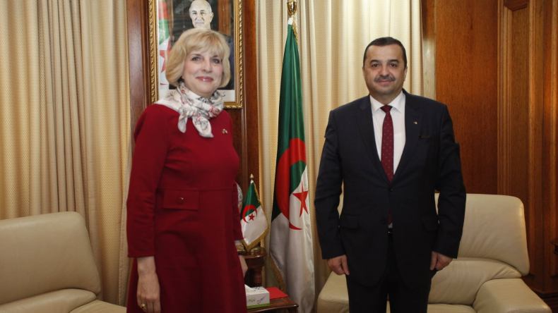 عرقاب يستقبل سفيرة الولايات المتحدة.. وهذا ما تم الاتفاق عليه