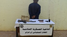 بالصور.. إرهابي ينشط بالساحل يسلم نفسه بإن قزام