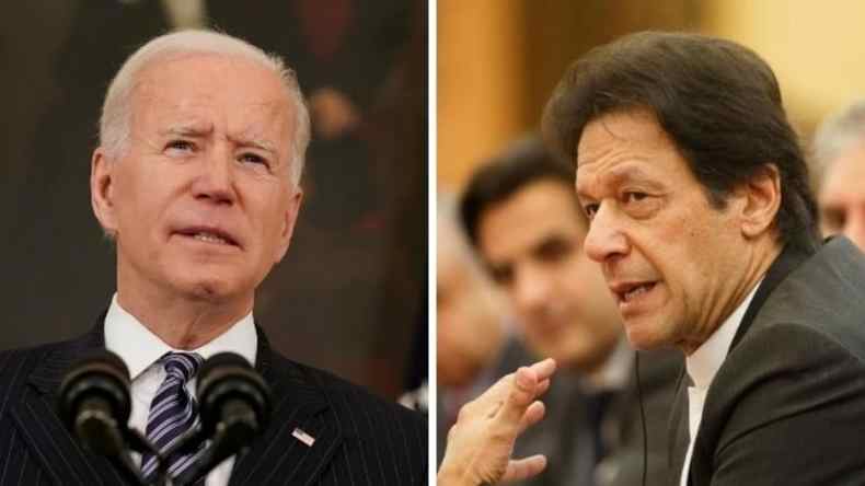 بالفيديو.. هل احتفل بايدن بعزل رئيس الوزراء الباكستاني من منصبه؟