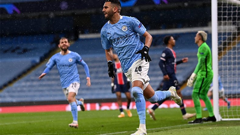 محرز أول جزائري يلعب نصف نهائي رابطة الأبطال مرتين