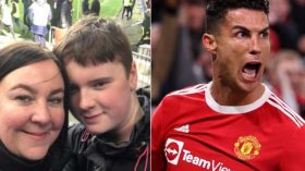 والدة الطفل الذي حطم رونالدو هاتفه ترفض مقابلته