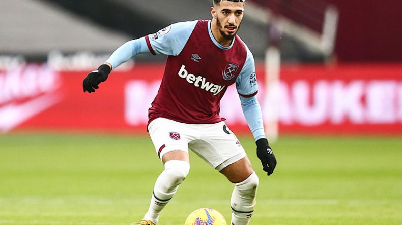 أنصار وستهام الإنجليزي قلقون بسبب تراجع مستويات بن رحمة