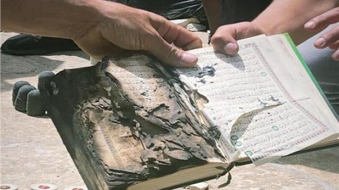 هذه حقيقة فيديو تعرض سويدي أحرق المصحف للضرب