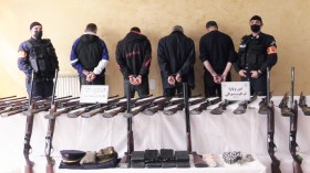 توقيف شبكة لتهريب الأسلحة واسترجع 30 بندقية بأم البواقي