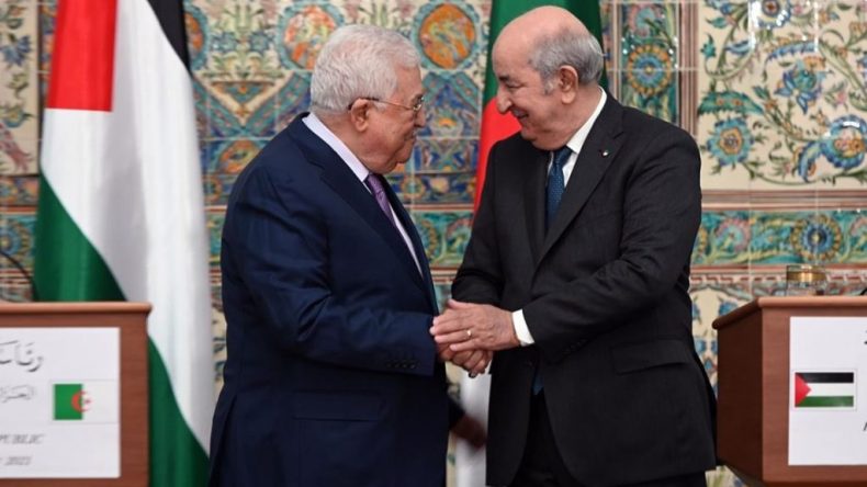 الرئيس تبون يتلقى رسالة شكر من نظيره الفلسطيني