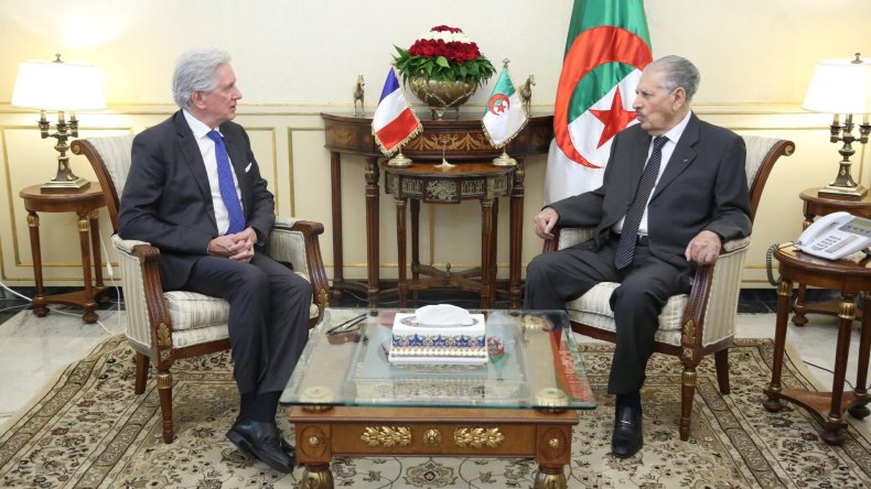 قوجيل لسفير فرنسا: الجزائر الجديدة تقوم على استقلالية قرارها السياسي
