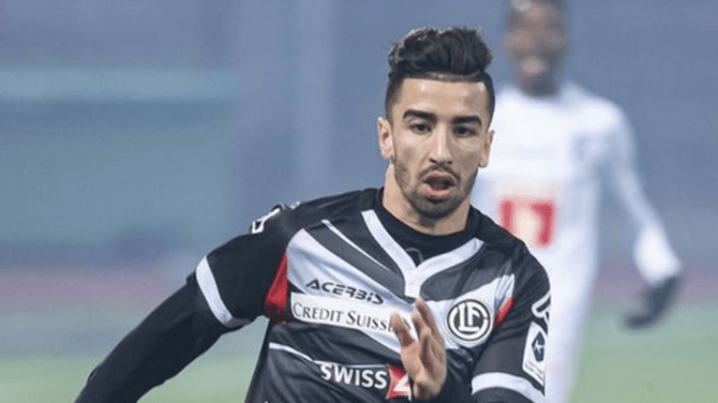 بِالفيديو: عمورة يُهدي الفوز إلى فريقه لوغانو