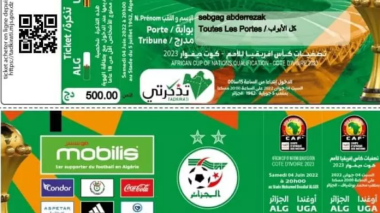 CAN 2023 – Qualifications: Algérie-Ouganda, les billets vendus sur le net