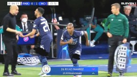 تفلسف غوارديولا فأخرج محرز فأُقصي مانشستر سيتي